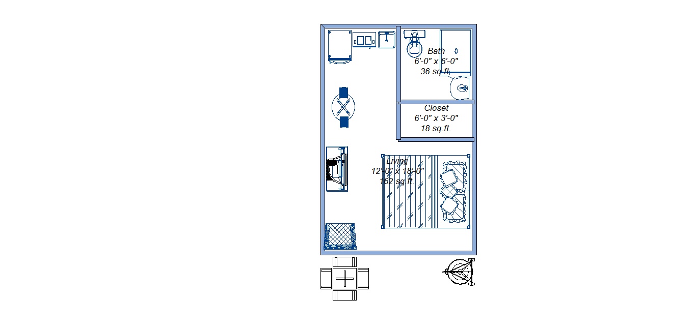 Floor Plan for Close to Wallowa River, easy walk to lake